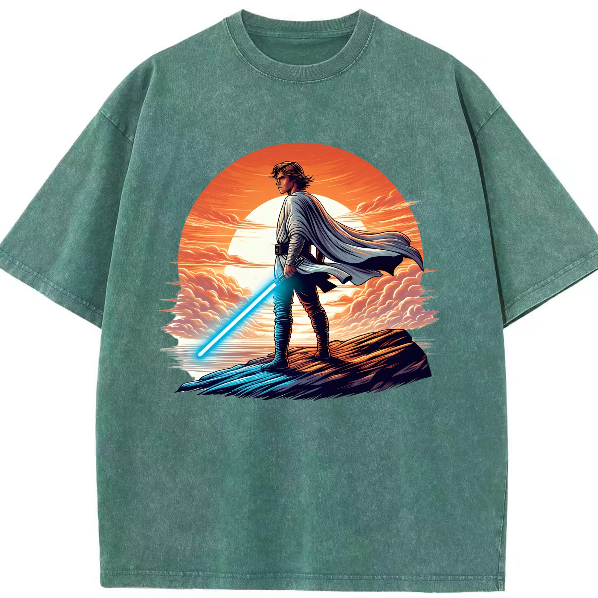（画像用） スター・ウォーズ Star Wars 綿100% ヴィンテージ風 半袖Tシャツ（フロントプリント）